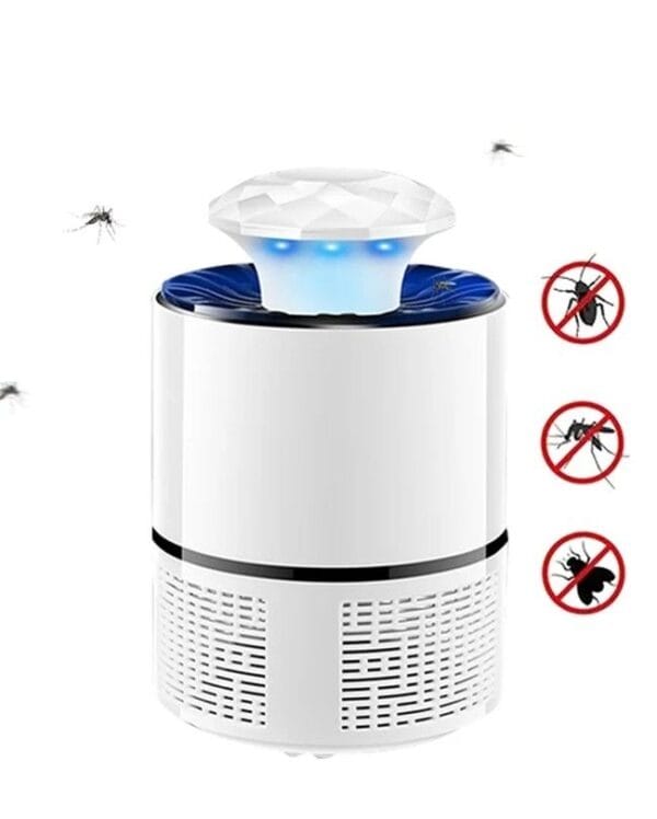 mosquito trap with killer lamp | eco friendly chemical free usb connected uv led light fly bug di speller with suction fan repellent lamp (random color) mosquito trap with killer lamp | eco friendly chemical free usb connected uv led light fly bug di speller with suction fan repellent lamp (random color)