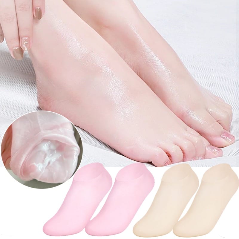 high quality silicone foot care socks ? anti cracking moisturizing gel socks (1 pair) high quality silicone foot care socks ? anti cracking moisturizing gel socks (1 pair)