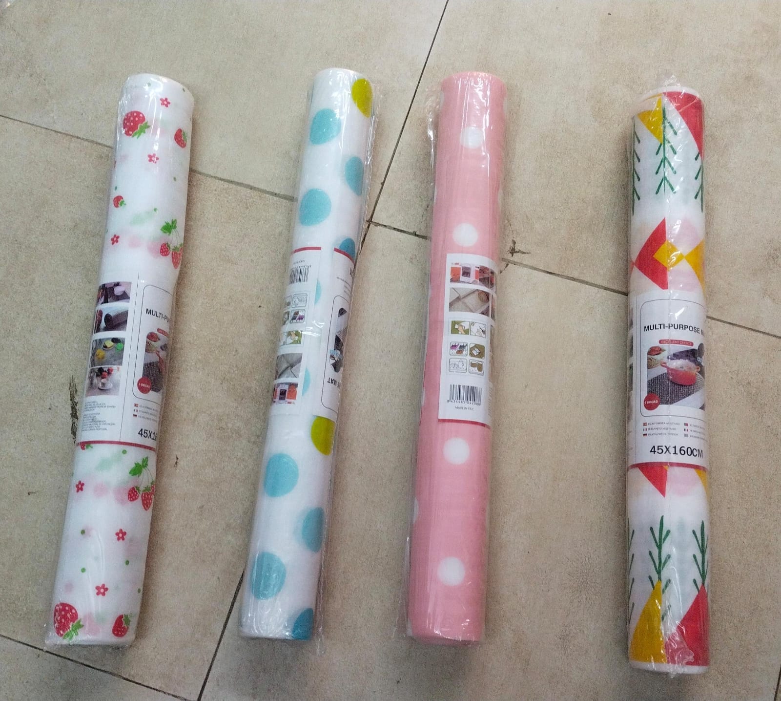 refrigerator mats shelf liners fridge mats drawer table ( size 45x160cm multicolor/random design) refrigerator mats shelf liners fridge mats drawer table ( size 45x160cm multicolor/random design)