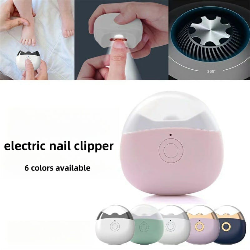 automatic electric nail clipper trimmer for elderly and children anti splash home use nail scissors (random color) automatic electric nail clipper trimmer for elderly and children anti splash home use nail scissors (random color)