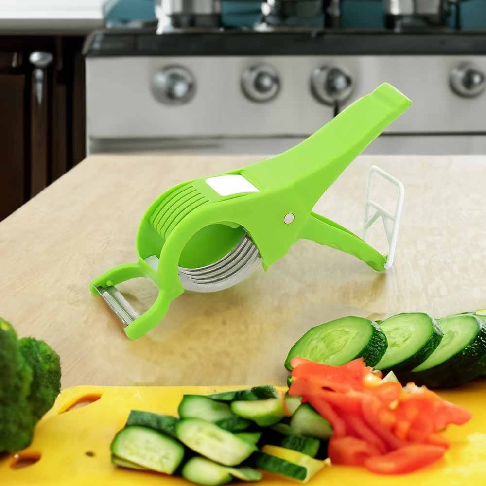 multi veg cutter ? 5 blade vegetable & fruit cutter and slicer | easy kitchen tool multi veg cutter ? 5 blade vegetable & fruit cutter and slicer | easy kitchen tool