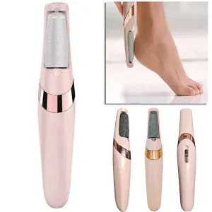 electric foot file grinder ? pedicure tool for dead skin & callus removal, rechargeable foot care machine for smooth & soft feet (random color) electric foot file grinder ? pedicure tool for dead skin & callus removal, rechargeable foot care machine for smooth & soft feet (random color)