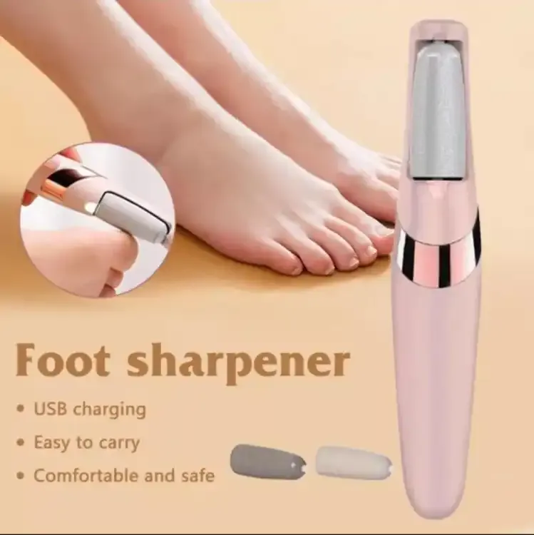 electric foot file grinder ? pedicure tool for dead skin & callus removal, rechargeable foot care machine for smooth & soft feet (random color) electric foot file grinder ? pedicure tool for dead skin & callus removal, rechargeable foot care machine for smooth & soft feet (random color)