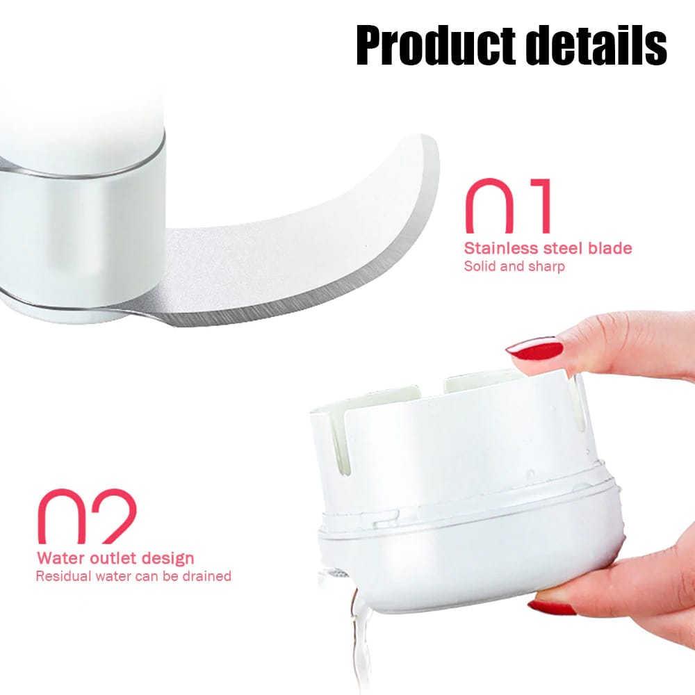 (pack of 2 ) combo deal garlic tool + mini chopper grinding crusher chopper kitchen gadget (pack of 2 ) combo deal garlic tool + mini chopper grinding crusher chopper kitchen gadget