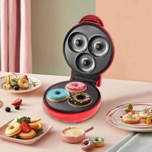 compact electric donut maker machine