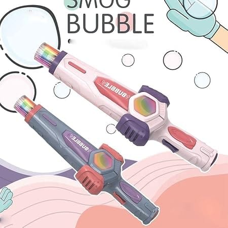 amusing toy elastic smog bubble machine with bubble water bubble wand heart toy (random color) amusing toy elastic smog bubble machine with bubble water bubble wand heart toy (random color)
