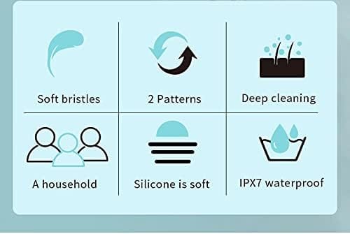 cnaier bath and body scrub electric brush set rechargeable 4 in 1 (random color) cnaier bath and body scrub electric brush set rechargeable 4 in 1 (random color)