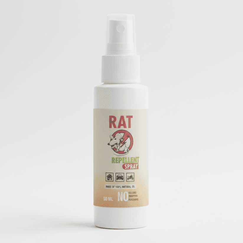 rat repellent spray ? protects car wires & engine, home & office use, long lasting (50ml) rat repellent spray ? protects car wires & engine, home & office use, long lasting (50ml)