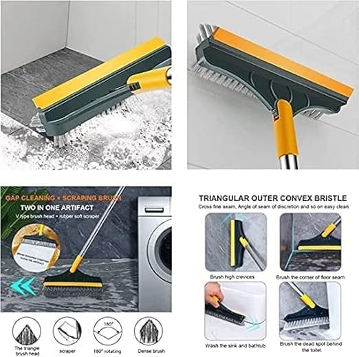 2 in 1 floor cleaning brush bathroom tile windows floor cleaning brush with 120? rotatable head multipurpose bathroom floor cleaning brush floor brush scrubber without box | floor cleaning brush 2 in 1 floor cleaning brush bathroom tile windows floor cleaning brush with 120? rotatable head multipurpose bathroom floor cleaning brush floor brush scrubber without box | floor cleaning brush