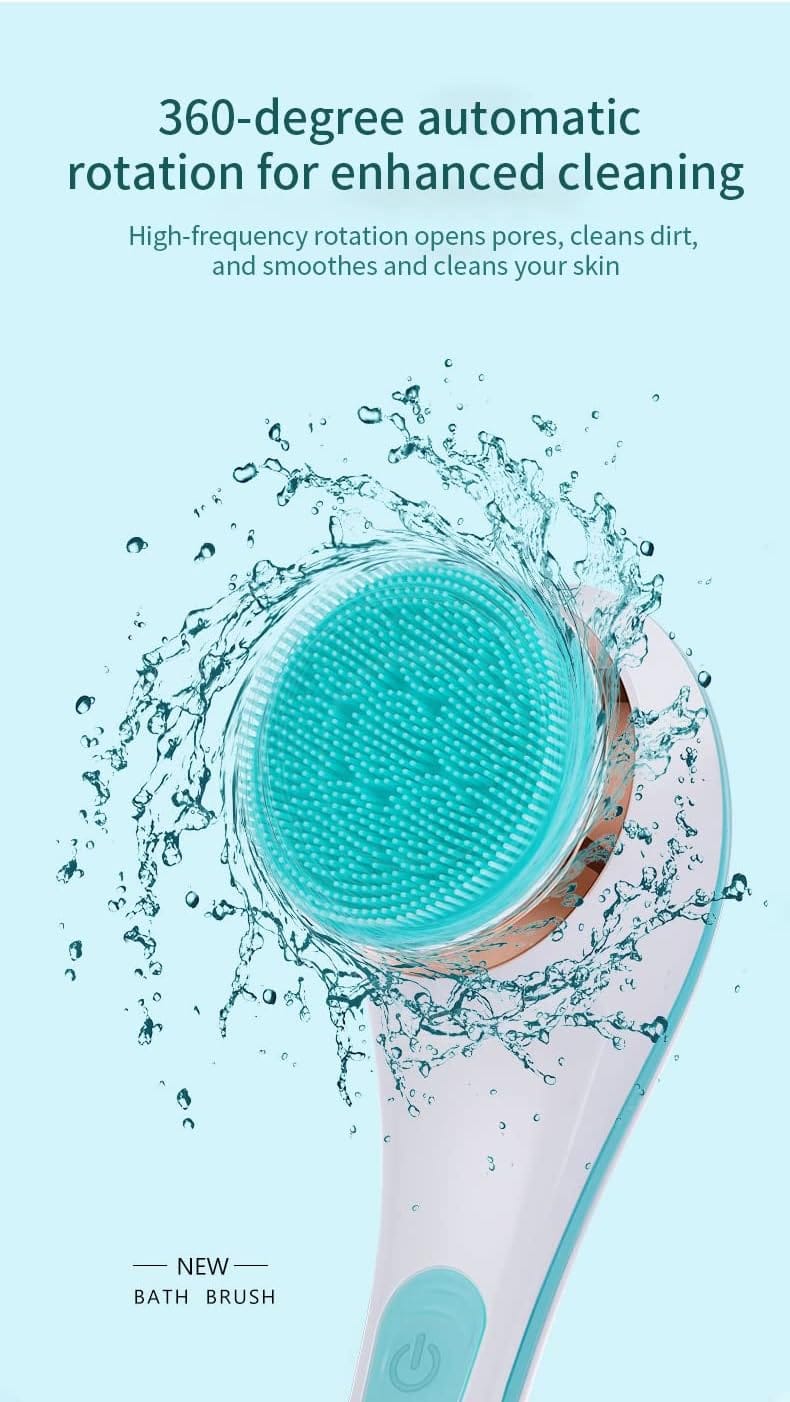 cnaier bath and body scrub electric brush set rechargeable 4 in 1 (random color) cnaier bath and body scrub electric brush set rechargeable 4 in 1 (random color)