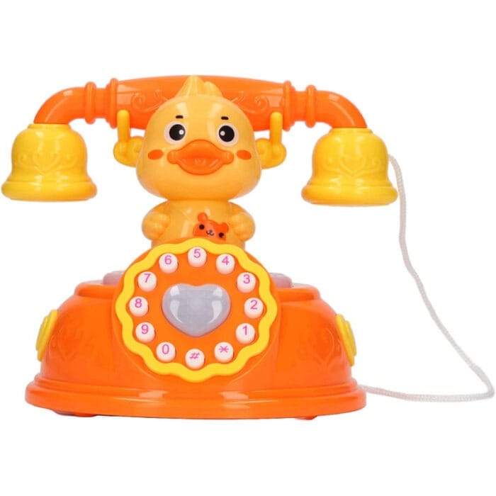 corded landline duck shape telephone toy with lights & music for kids? corded landline duck shape telephone toy with lights & music for kids?