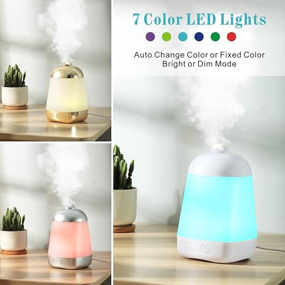 cold mist aromatherapy humidifier electric aroma infuser for home bedroom office 200ml (random color) cold mist aromatherapy humidifier electric aroma infuser for home bedroom office 200ml (random color)