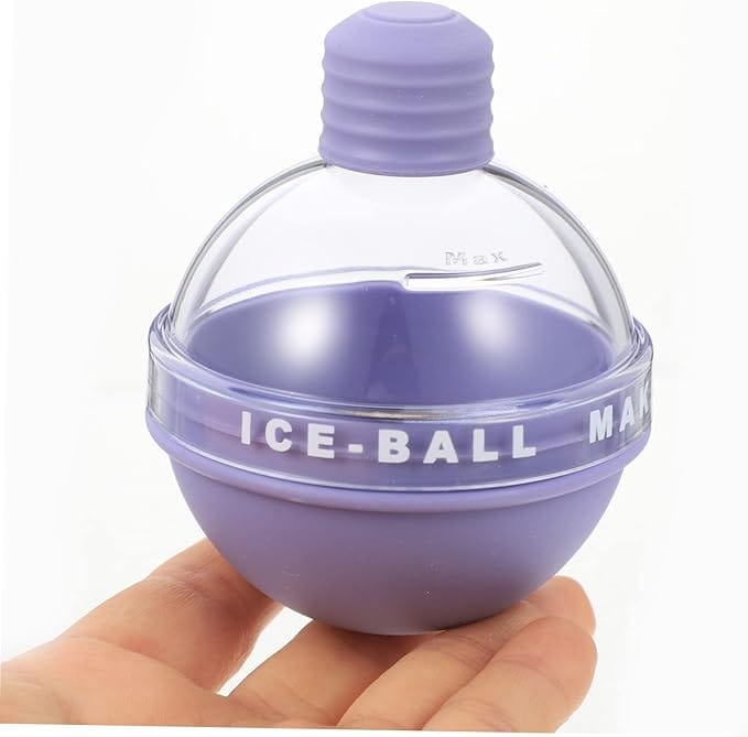 bulb ice cube hockey mold silicone ice maker ball tray (random color) bulb ice cube hockey mold silicone ice maker ball tray (random color)