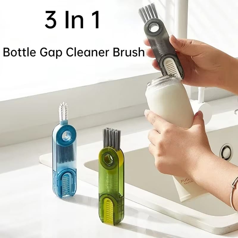 3 in 1 silicone cup brush set | u shaped bottle cleaner with steel balls & straw lid scrubber | multi functional kitchen cleaning tool (random color) 3 in 1 silicone cup brush set | u shaped bottle cleaner with steel balls & straw lid scrubber | multi functional kitchen cleaning tool (random color)