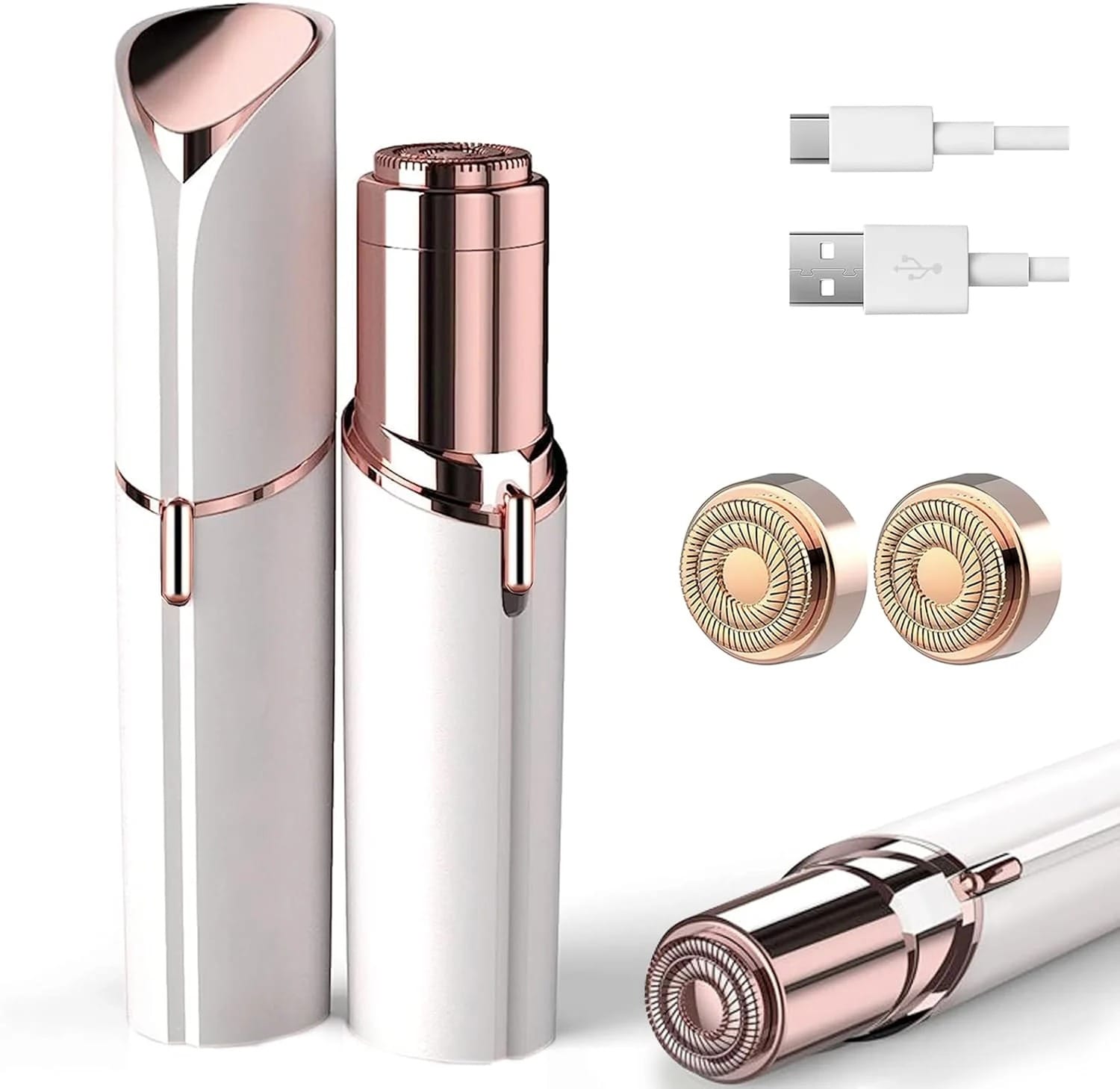 rechargeable facial hair remover hair trimmer for eye chin cheeks upper lip for girls & women rechargeable facial hair remover hair trimmer for eye chin cheeks upper lip for girls & women