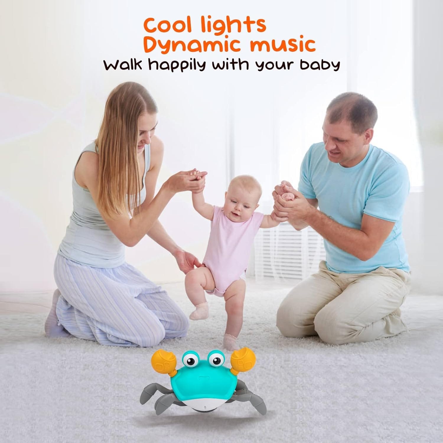 crawling crab baby toy (random) crawling crab baby toy (random)