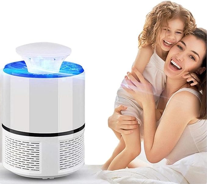 mosquito trap with killer lamp | eco friendly chemical free usb connected uv led light fly bug di speller with suction fan repellent lamp (random color) mosquito trap with killer lamp | eco friendly chemical free usb connected uv led light fly bug di speller with suction fan repellent lamp (random color)
