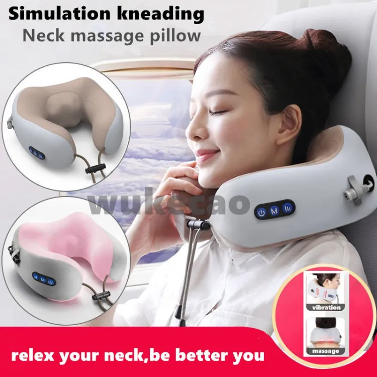jinserta neck cushion massager usb charging massage pillow jinserta neck cushion massager usb charging massage pillow