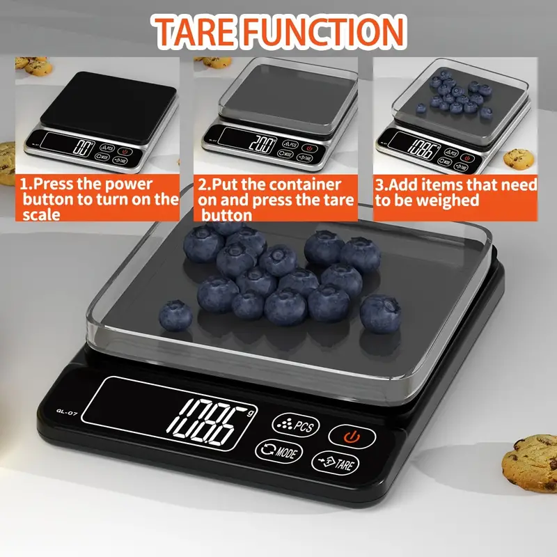 precise escort digital kitchen scale with lcd display gl 01 precise escort digital kitchen scale with lcd display gl 01