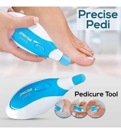 precise pedi electric callus remover foot file, cordless (cell operated) precise pedi electric callus remover foot file, cordless (cell operated)