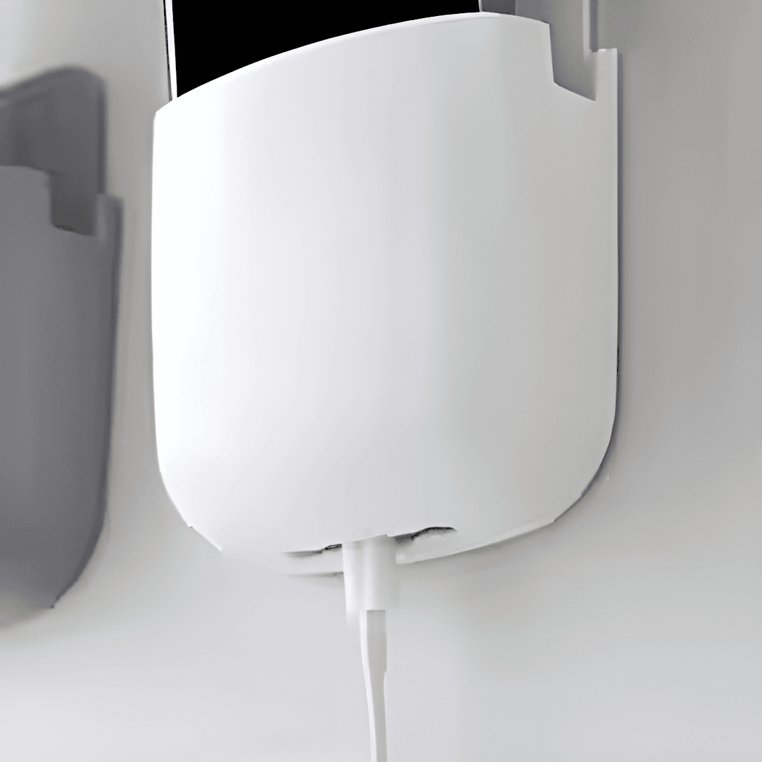 1 pcs?u shape wall mounted mobile and remote holder |?wall mounted storage case for remote, toothbrush, mobile phone plug holder | multifunctional storage holder (random color) 1 pcs?u shape wall mounted mobile and remote holder |?wall mounted storage case for remote, toothbrush, mobile phone plug holder | multifunctional storage holder (random color)