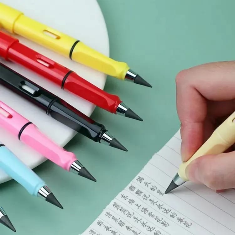 new unlimited technology eternal writing pencil inkless magic pen pencil (random color) mj ks new unlimited technology eternal writing pencil inkless magic pen pencil (random color) mj ks