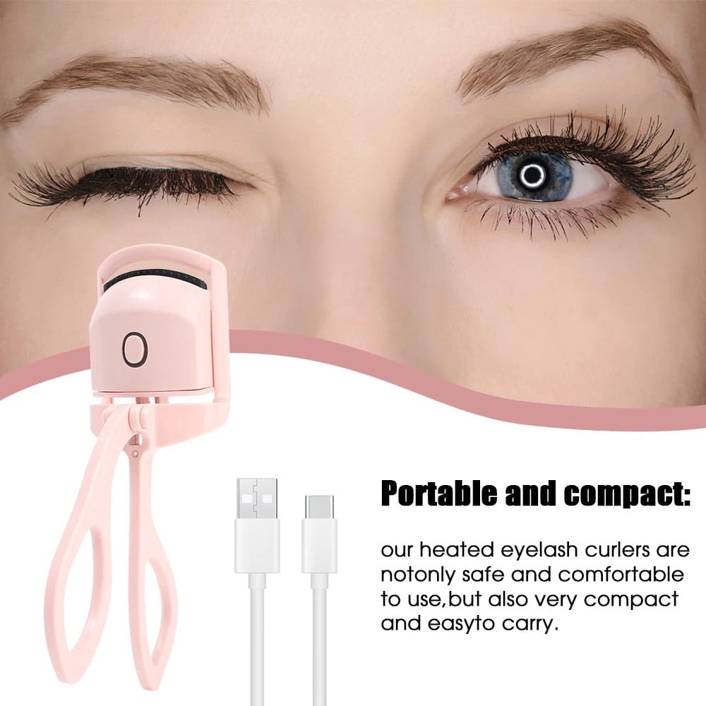 automatic eyelash curler | electric eyelash curler, eye beauty makeup tools, long lasting curling (random color) automatic eyelash curler | electric eyelash curler, eye beauty makeup tools, long lasting curling (random color)