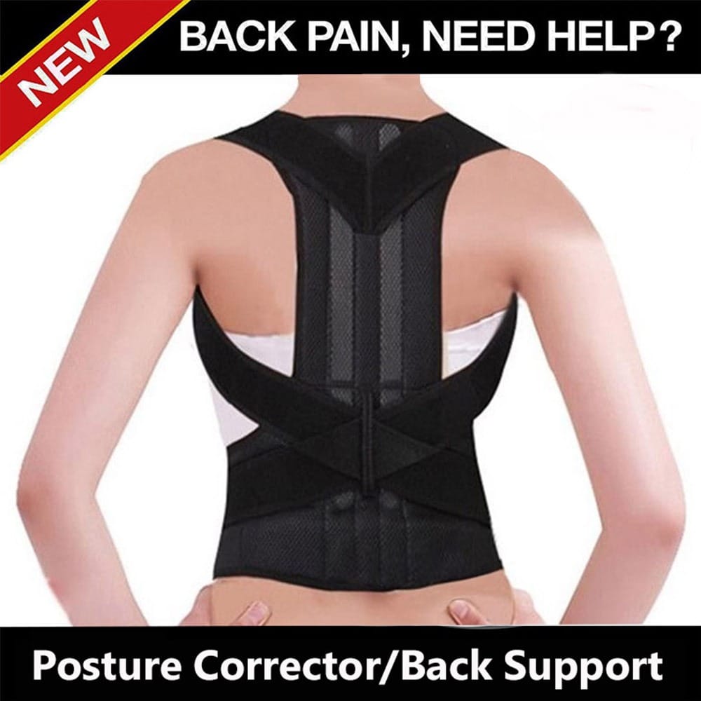 adjustable back posture corrector for men & women ? comfortable and breathable support brace adjustable back posture corrector for men & women ? comfortable and breathable support brace