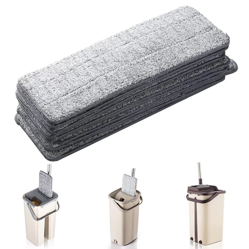 pack of 2 washable durable replacement microfiber pads dust push mop cloth for flat squeeze mop 33x12cm pack of 2 washable durable replacement microfiber pads dust push mop cloth for flat squeeze mop 33x12cm