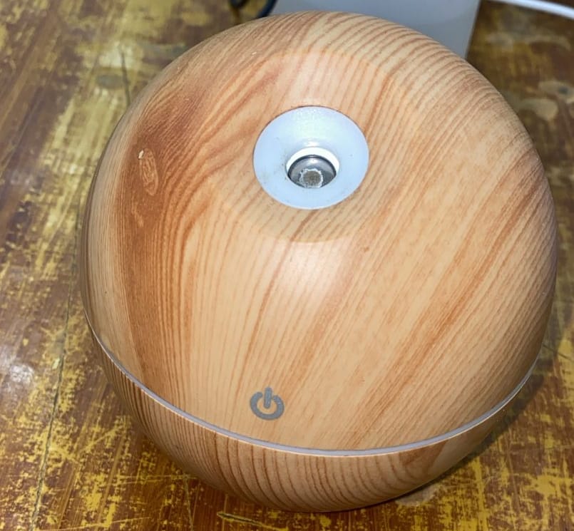 essential oil diffuser aroma air wood humidifier with colorful change mist maker for home (random color) essential oil diffuser aroma air wood humidifier with colorful change mist maker for home (random color)