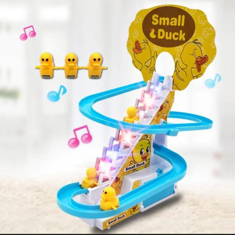 smart duck ladder climbing race set | duck climb stairs toy race track slide smart duck ladder climbing race set | duck climb stairs toy race track slide