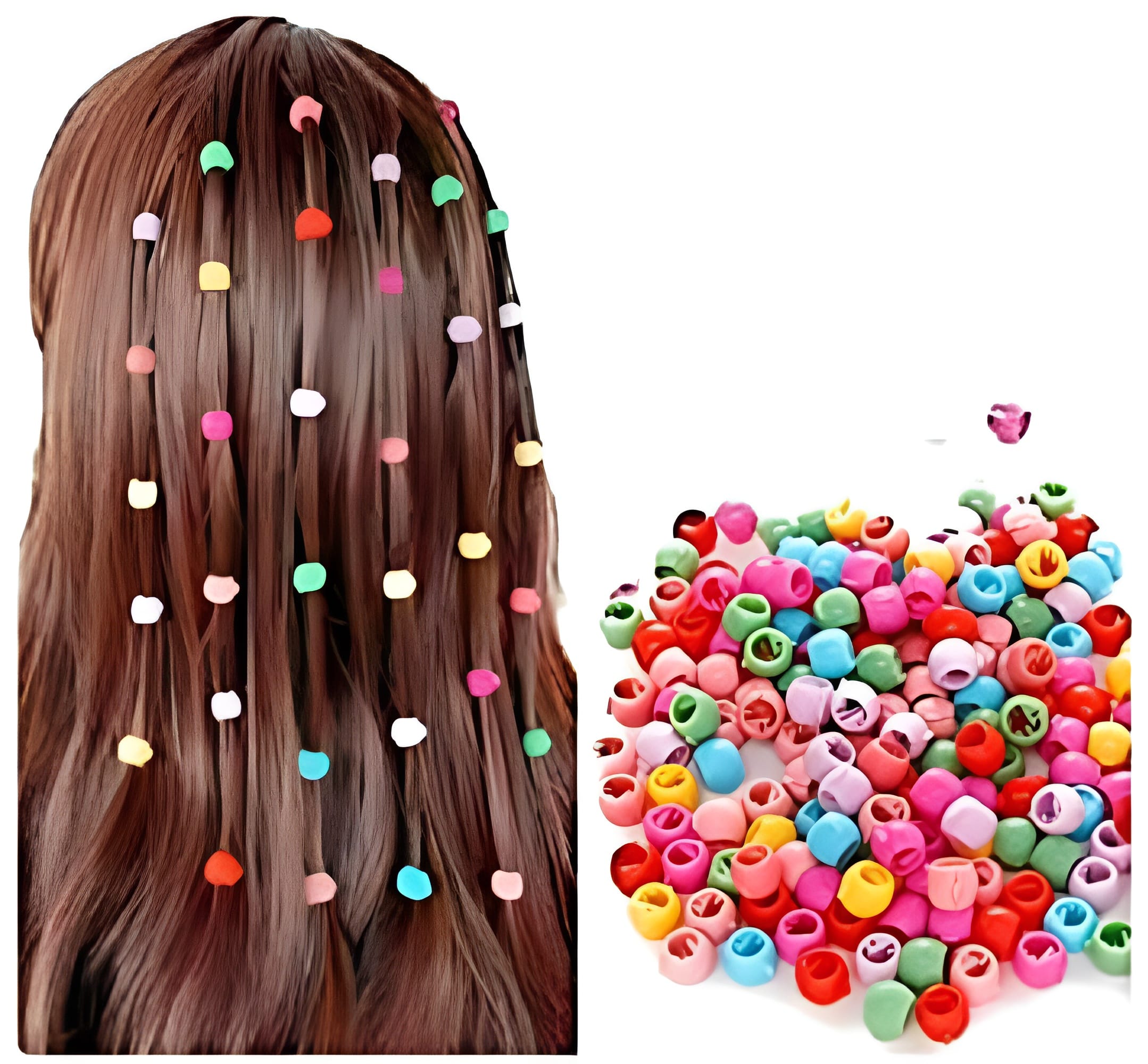 30 pcs baby girls hairpins ? cute candy color mini hair clips & hair braids beads set (random color) 30 pcs baby girls hairpins ? cute candy color mini hair clips & hair braids beads set (random color)