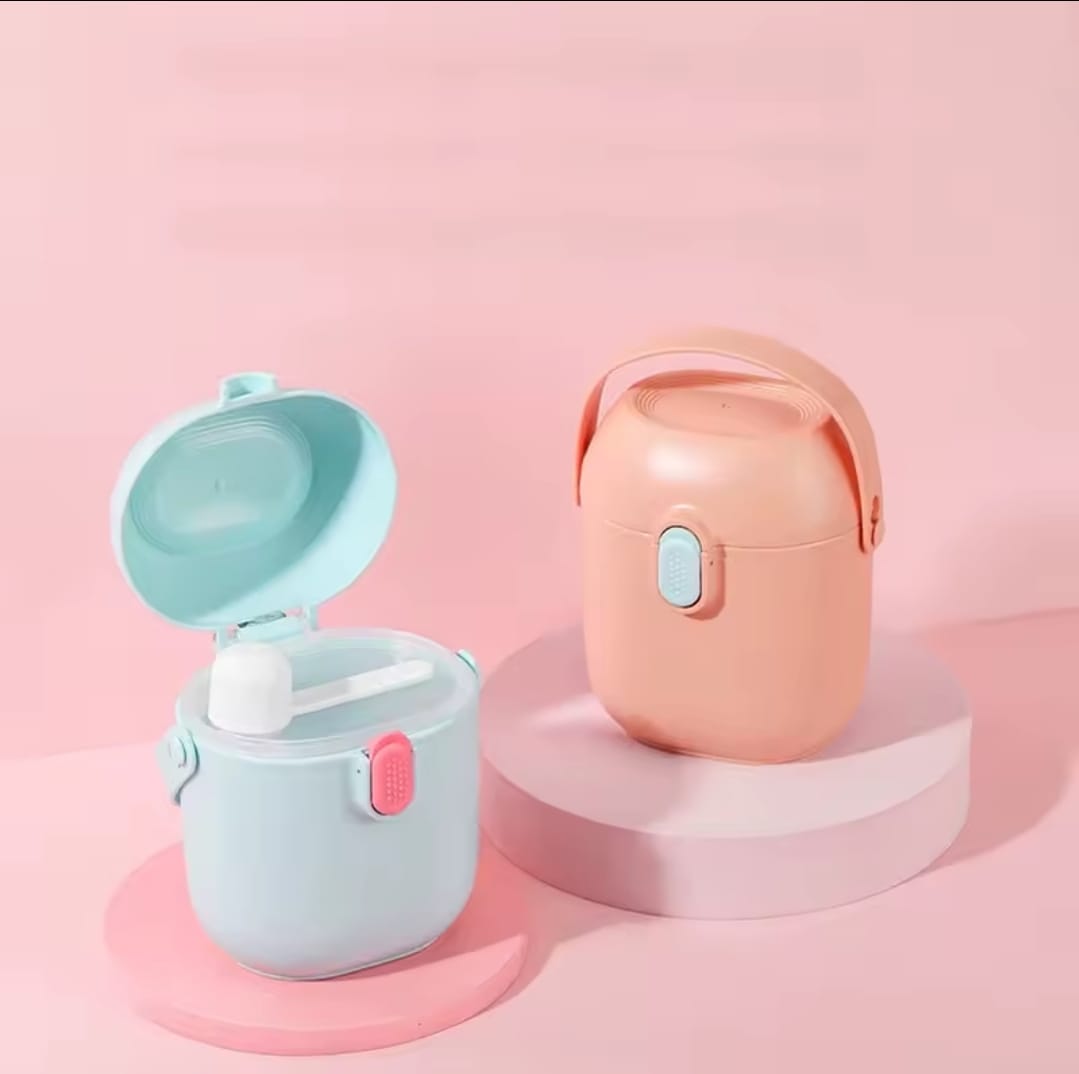 baby formula dispenser containers ? portable airtight milk powder & snack storage for infants, toddlers & kids (random color) baby formula dispenser containers ? portable airtight milk powder & snack storage for infants, toddlers & kids (random color)