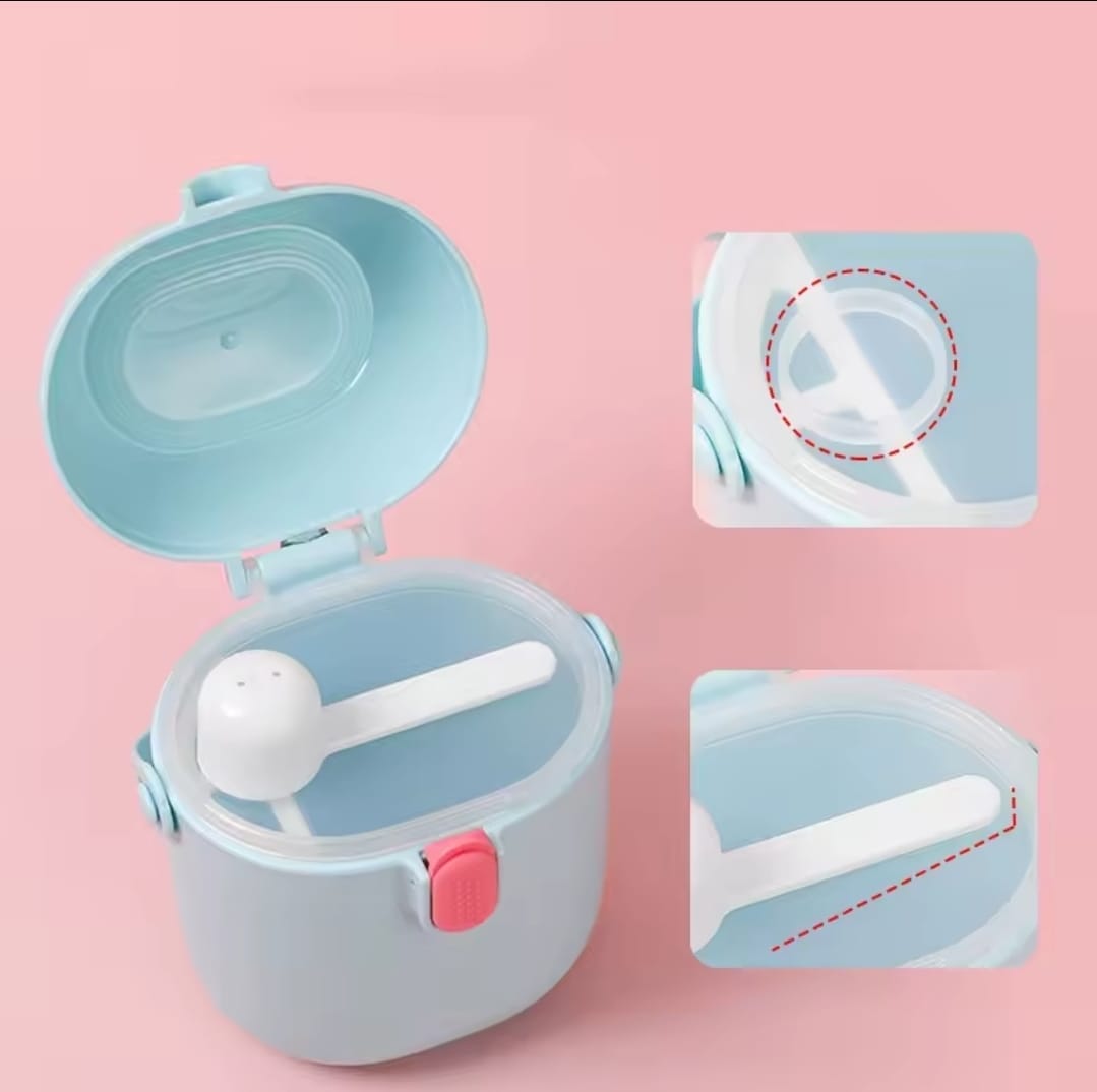 baby formula dispenser containers ? portable airtight milk powder & snack storage for infants, toddlers & kids (random color) baby formula dispenser containers ? portable airtight milk powder & snack storage for infants, toddlers & kids (random color)