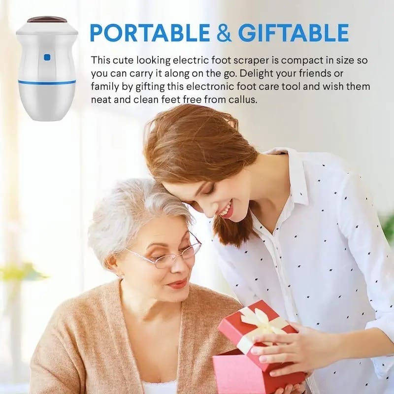 back callus remover with built in vacuum ? electric foot grinder for dead skin, cracked heels & calluses, rechargeable pedicure tool with gentle & powerful exfoliation back callus remover with built in vacuum ? electric foot grinder for dead skin, cracked heels & calluses, rechargeable pedicure tool with gentle & powerful exfoliation