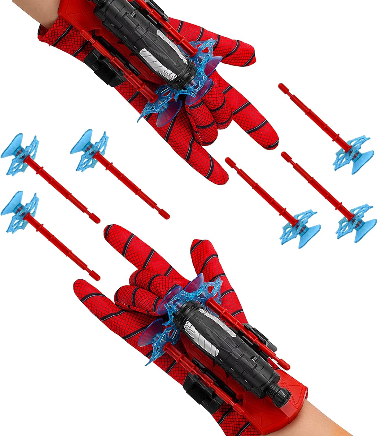 spider man wrist shooter ,transmitter set for kids multicolour spider man wrist shooter ,transmitter set for kids multicolour