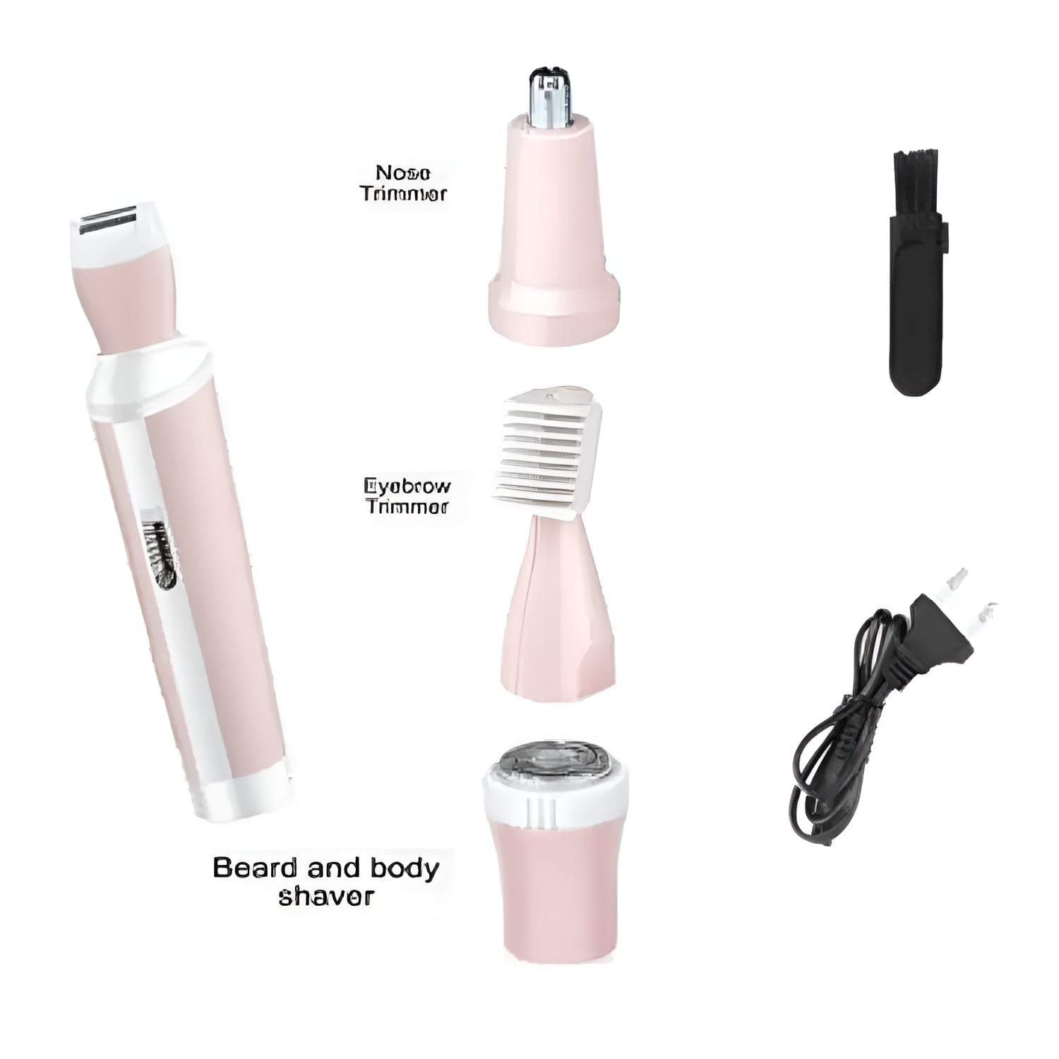 kemei 4 in 1 rechargeable hair remover shaver ladies epilator km 3024 (random color) kemei 4 in 1 rechargeable hair remover shaver ladies epilator km 3024 (random color)