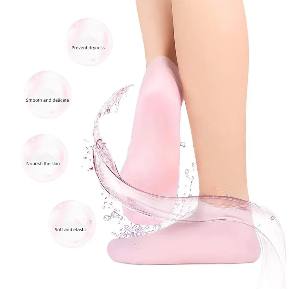 high quality silicone foot care socks ? anti cracking moisturizing gel socks (1 pair) high quality silicone foot care socks ? anti cracking moisturizing gel socks (1 pair)