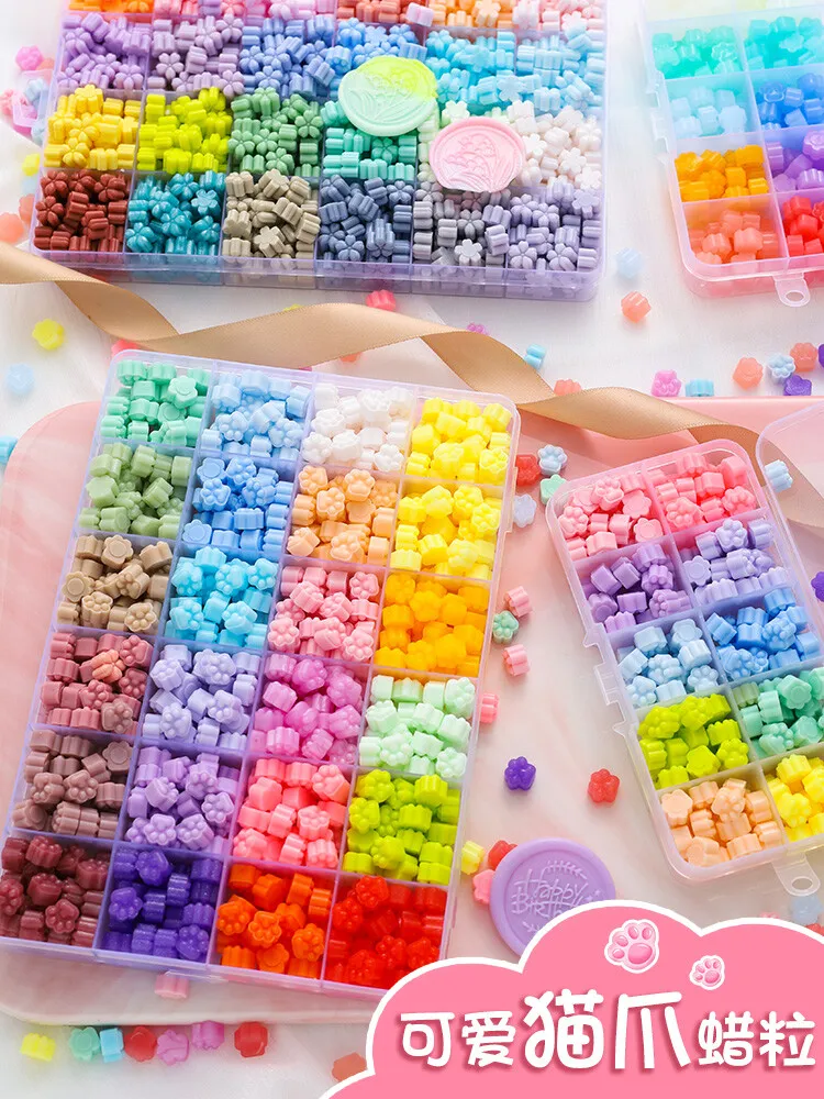 wax set with 3 different brass stamps with holder spoon candle heating stand (10 colors wax about 520 beans) wax set with 3 different brass stamps with holder spoon candle heating stand (10 colors wax about 520 beans)